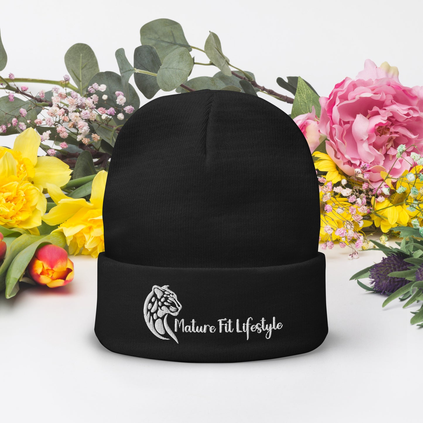 Embroidered Beanie