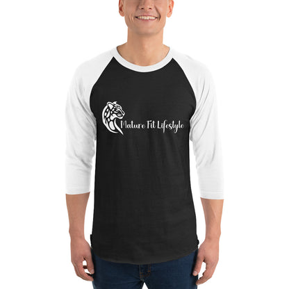 3/4 sleeve raglan shirt